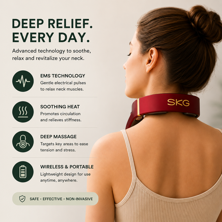 Trimora SmartNeck Pro | Intelligent Neck Massager