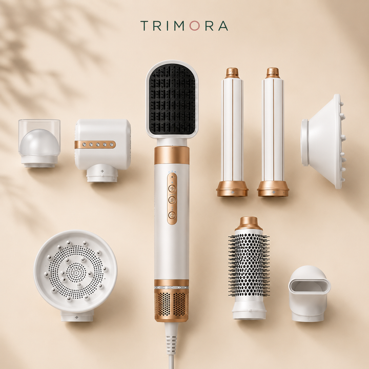 Trimora AirStyle Pro™ | 7-in-1 High-Speed Hot Air Styler