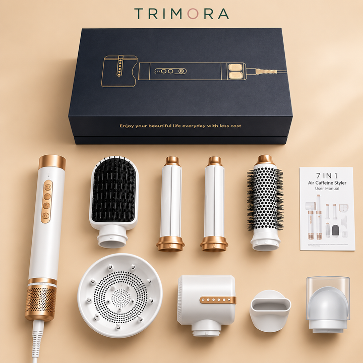 Trimora AirStyle Pro™ | 7-in-1 High-Speed Hot Air Styler