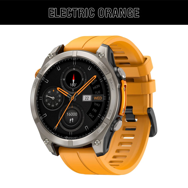 Trimora Adventure Smartwatch | Stratos 4 GPS | AMOLED Outdoor Smartwatch