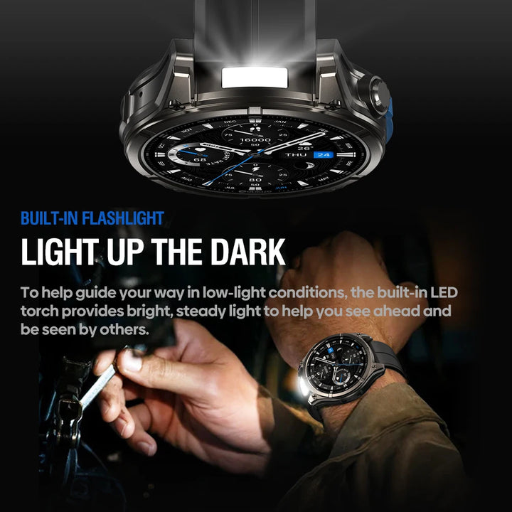 Trimora Active Smartwatch | VIBE 8 | AMOLED Bluetooth Smartwatch