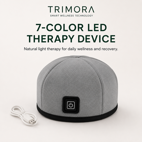 Trimora LumiLift Pro | 7-Color LED Face & Neck Massager